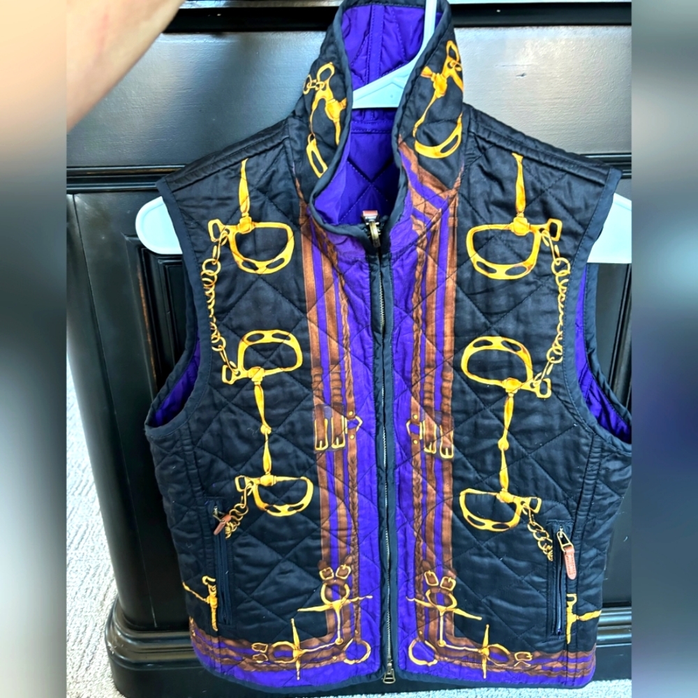 Ralph Lauren Reversible Vest Vintage